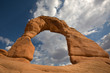 Der Delicate Arch im Arches National Park in Utah