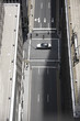 Aerial view of New York's traffic