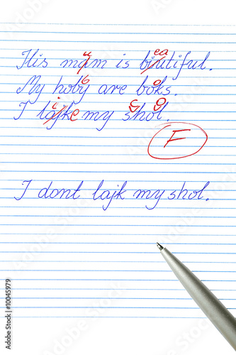 Photo: Bad mark Bad mark