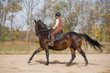 Photo: Woman Riding Horse Woman Riding Horse