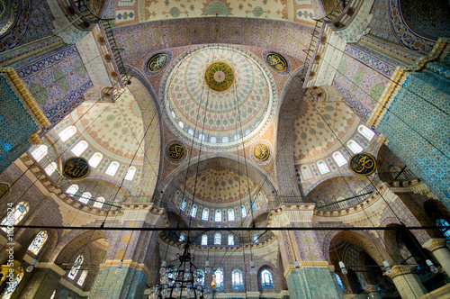 Yeni Cami in Eminonu neighborhood of Istanbul, Turkey. Yeni Cami in Eminonu neighborhood of Istanbul, Turkey.