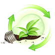 Concept énergie verte