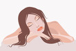 Dreaming girl