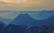 Zugspitzblick über die Bergwelt