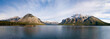 Panoramic View of Rocky Mountains