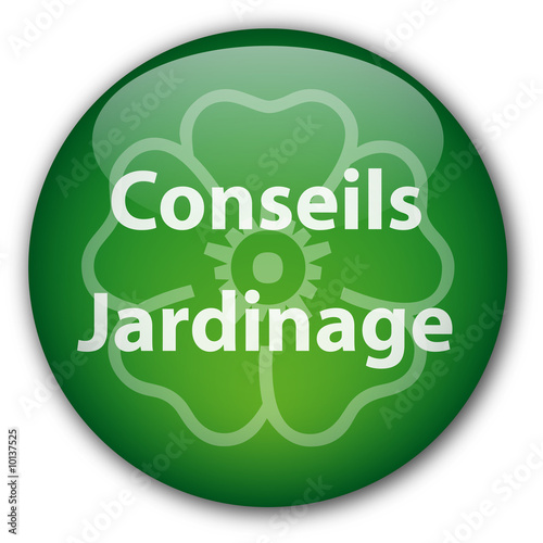 Bouton "Conseils Jardinage"