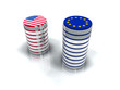 Devises et conversion taux euro dollar