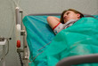 Pregnant woman in hospital Pregnant woman in hospital