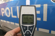 Alcotester mit Polizei