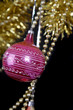 Christmas scenery on a black background Christmas scenery on a black background