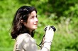 Lady with camera