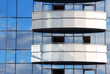 modern building of business center