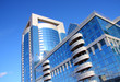modern building of business center