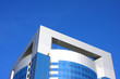 modern building of business center