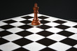 chess king on board