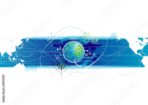Vektor: Global communications design, vector illustration layered. Global communications design, vector illustration layered.