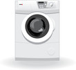 Washing machine vector illustration