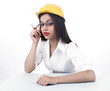 young asian female engineer