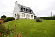 typisches Haus in der Bretagne in Frankreich