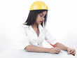 young asian female engineer