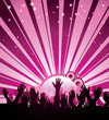 Vector: Pink Party Poster Pink Party Poster