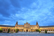 Plaza De Espana at night, Seville