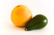 grapefruit and avocado