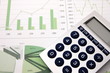 business chart showing financial success at the stock market business chart showing financial success at the stock market