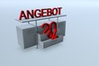 Angebot 20 Prozent
