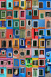 île de Burano face à Venise et ses maisons de pêcheurs