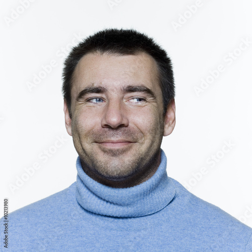 Photo: facetious handsome man facetious handsome man