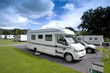 mobile home on a  caravan holiday site