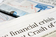 Newspaper headlines - financial crisis on 2008 Newspaper headlines - financial crisis on 2008
