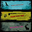 wildlife or hiking banners