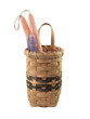 Basket with candles Basket with candles