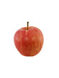 Closeup of a red apple isolated on white Closeup of a red apple isolated on white