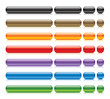 vector glossy buttons