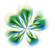 Abstract snowflake