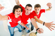 Photo: Enthusiastic sport fan Enthusiastic sport fan