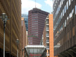 Strassenschlucht am Potsdamer Platz