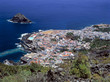Vista dall'alto della costa di tenerife