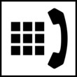 Phone. Symbol of phone for your design