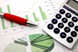business chart showing financial success at the stock market business chart showing financial success at the stock market
