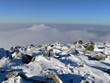 Sheregesh. At top of mountain.