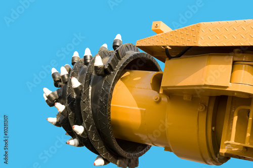 Photo: Great mining drill bit of coal digger Great mining drill bit of coal digger