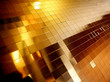 Abstract structure from a bronze mosaic