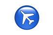 Aqua Button Flugzeug