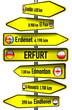Wegweiserstern: Erfurt und die Welt mit Wegweiserstern: Erfurt und die Welt mit