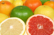 Citrus fruit - colorful background abstract.