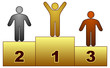 podium - vector